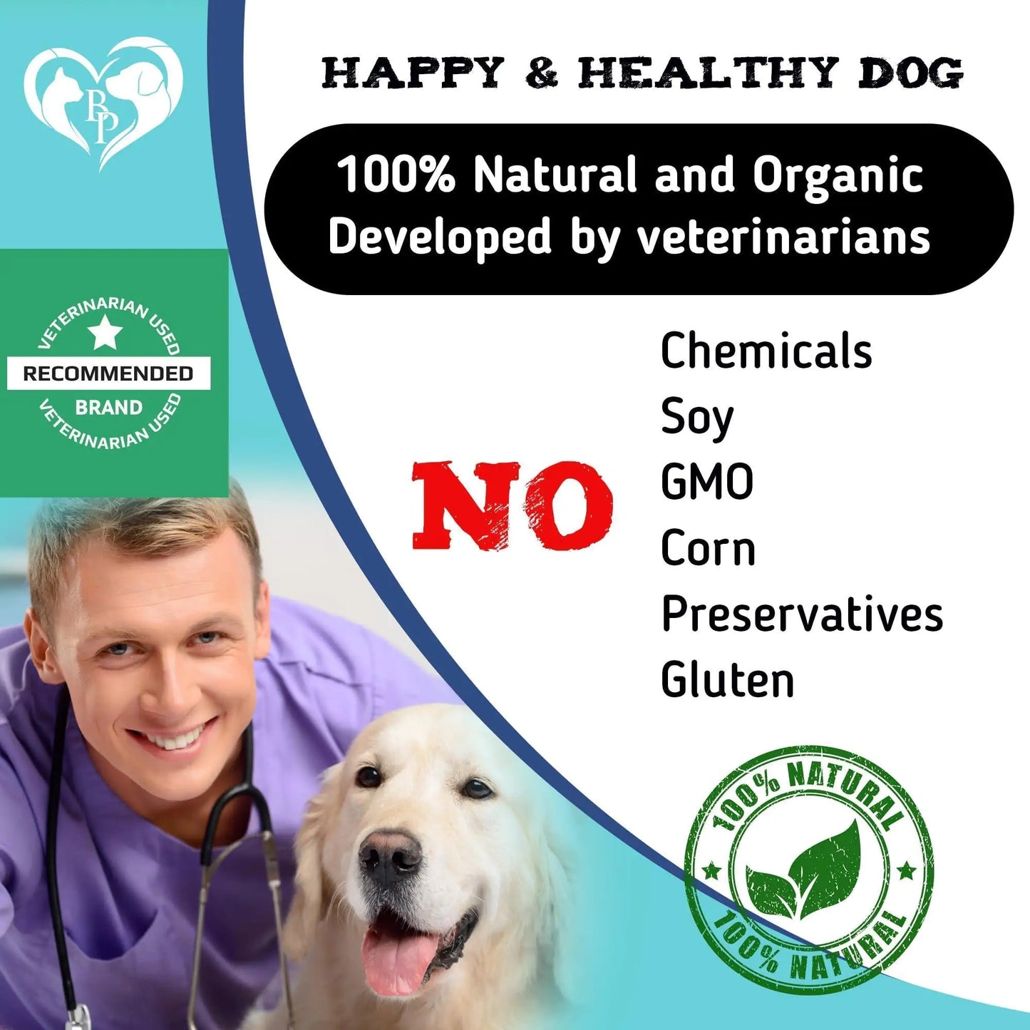Premium Hemp Calming Chews for Dogs - Natural Anxiety Relief & Stress Support Treats