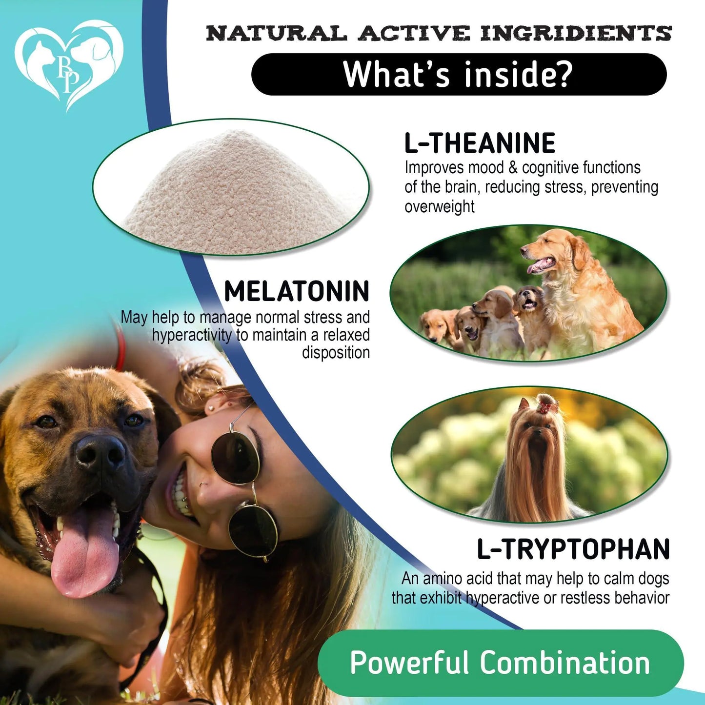 Premium Hemp Calming Chews for Dogs - Natural Anxiety Relief & Stress Support Treats