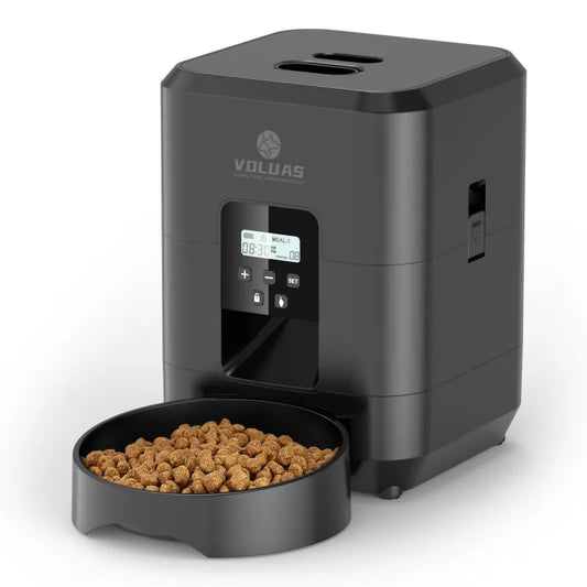Automatic Pet Feeder - Smart Programmable Timed Feeding for Cats & Dogs